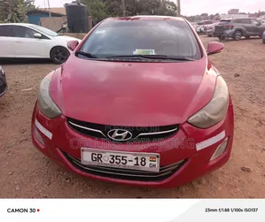 Hyundai Elantra GLS Sedan FWD (1.8L 4cyl 6M) 2013 Red