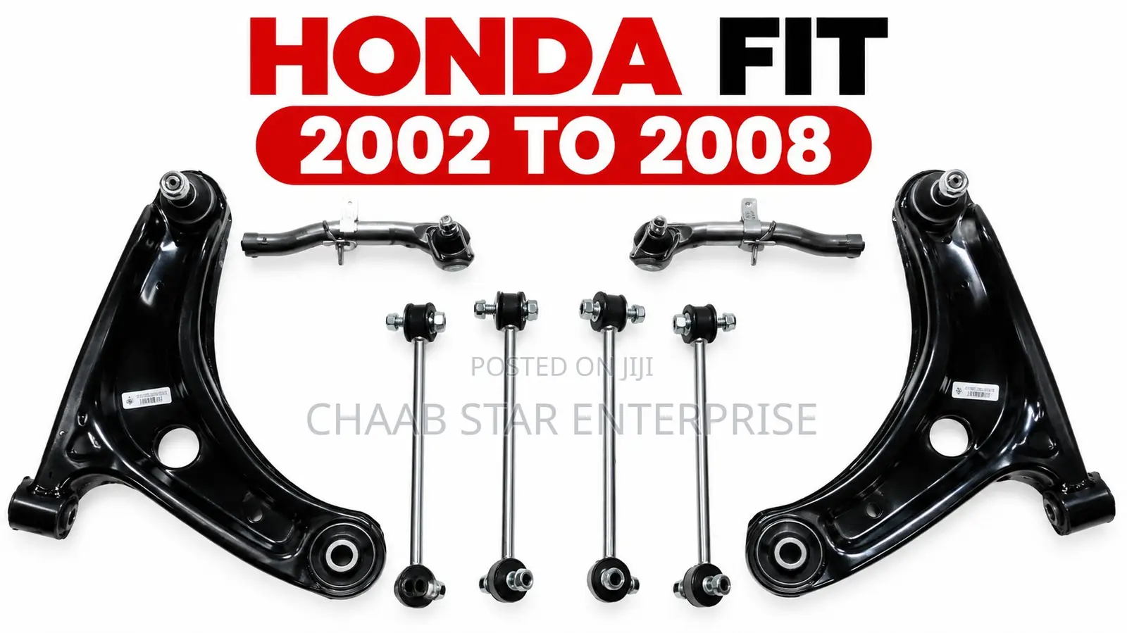 Honda Fit 2002-2008 Lower Control Arms Pair