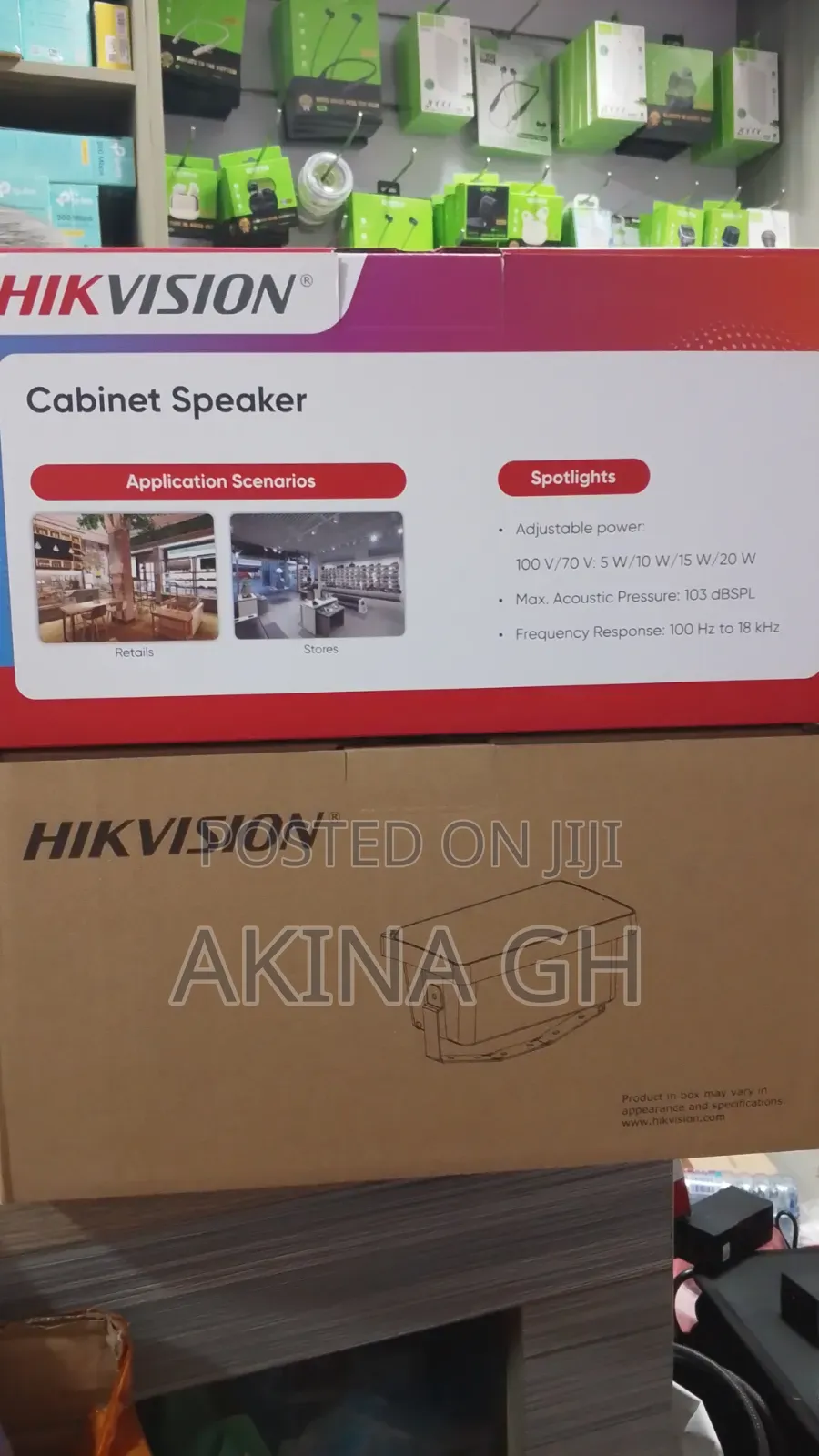 Hikvision Cabinet Speaker/Ds-Qae0120g1r