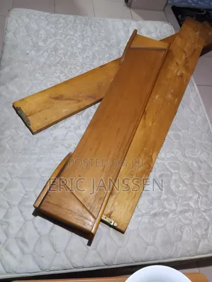 Complete Wooden Bed With Mattress