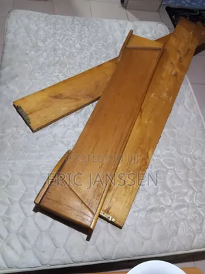 Complete Wooden Bed With Mattress