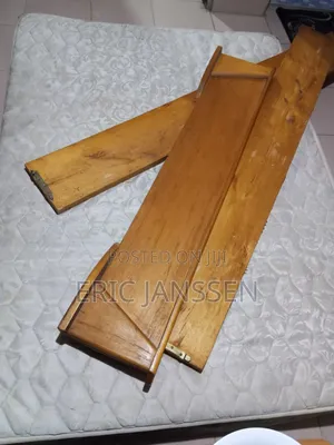 Complete Wooden Bed With Mattress