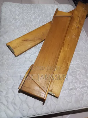 Complete Wooden Bed With Mattress