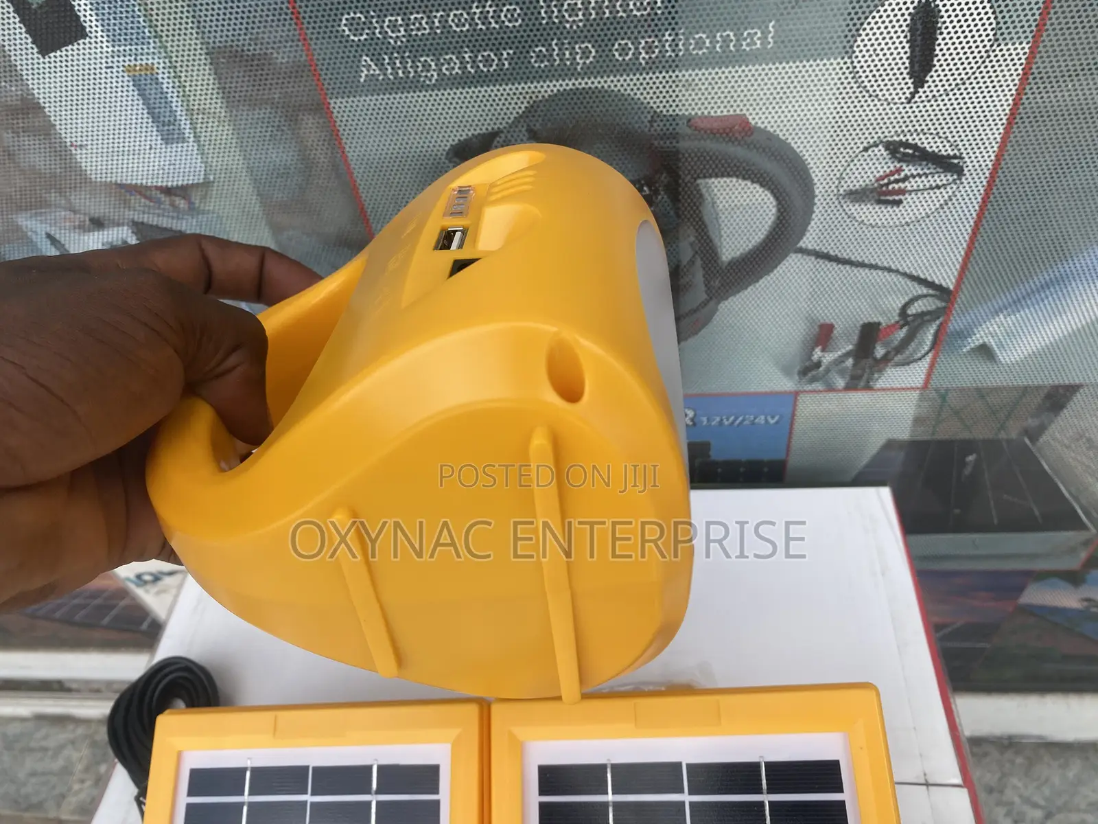 A Multi- Purpose Solar Light With USB Port