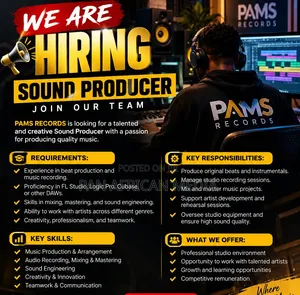 Music/Sound Producer Needed
