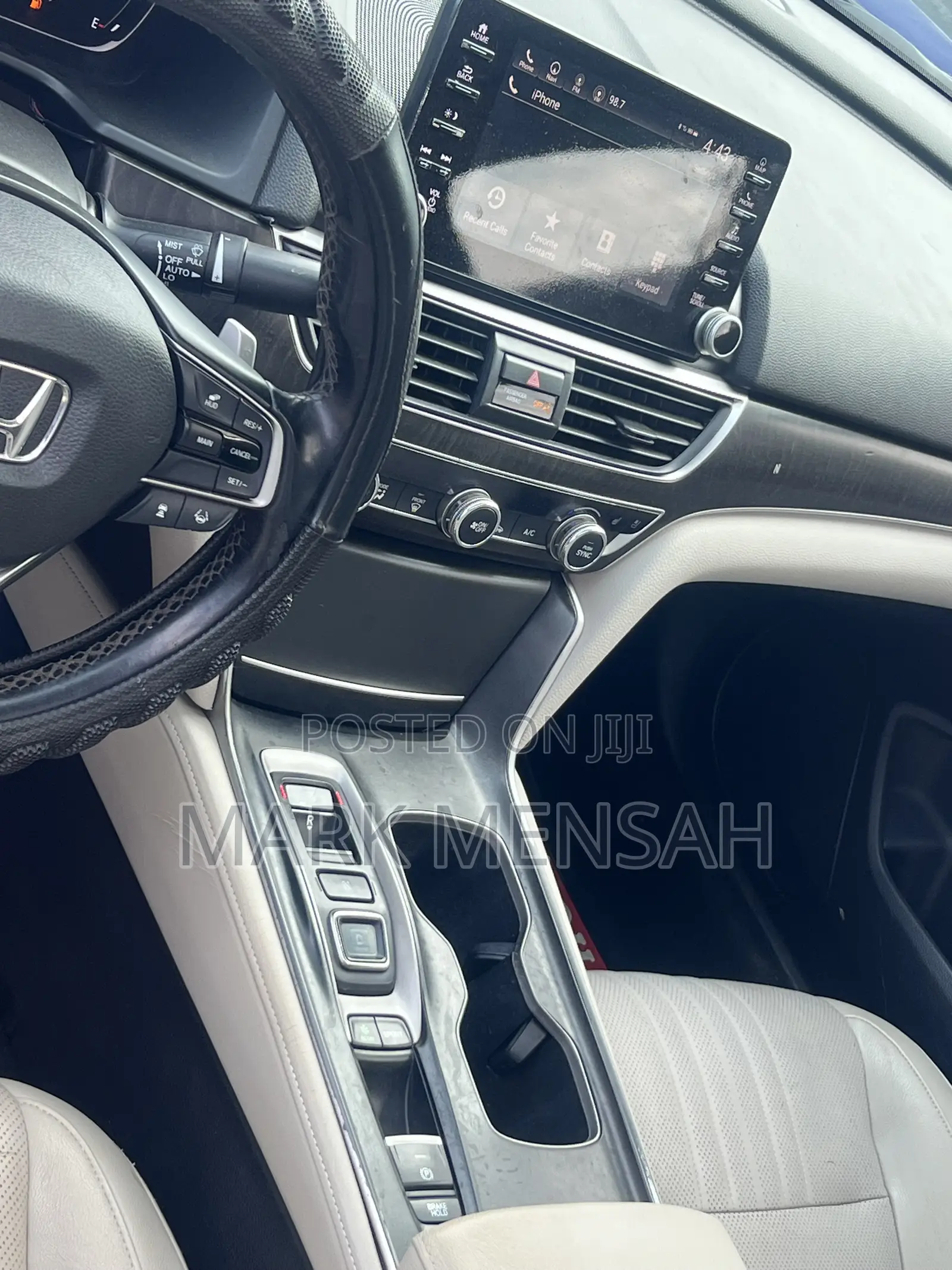 Honda Accord 2019 Blue