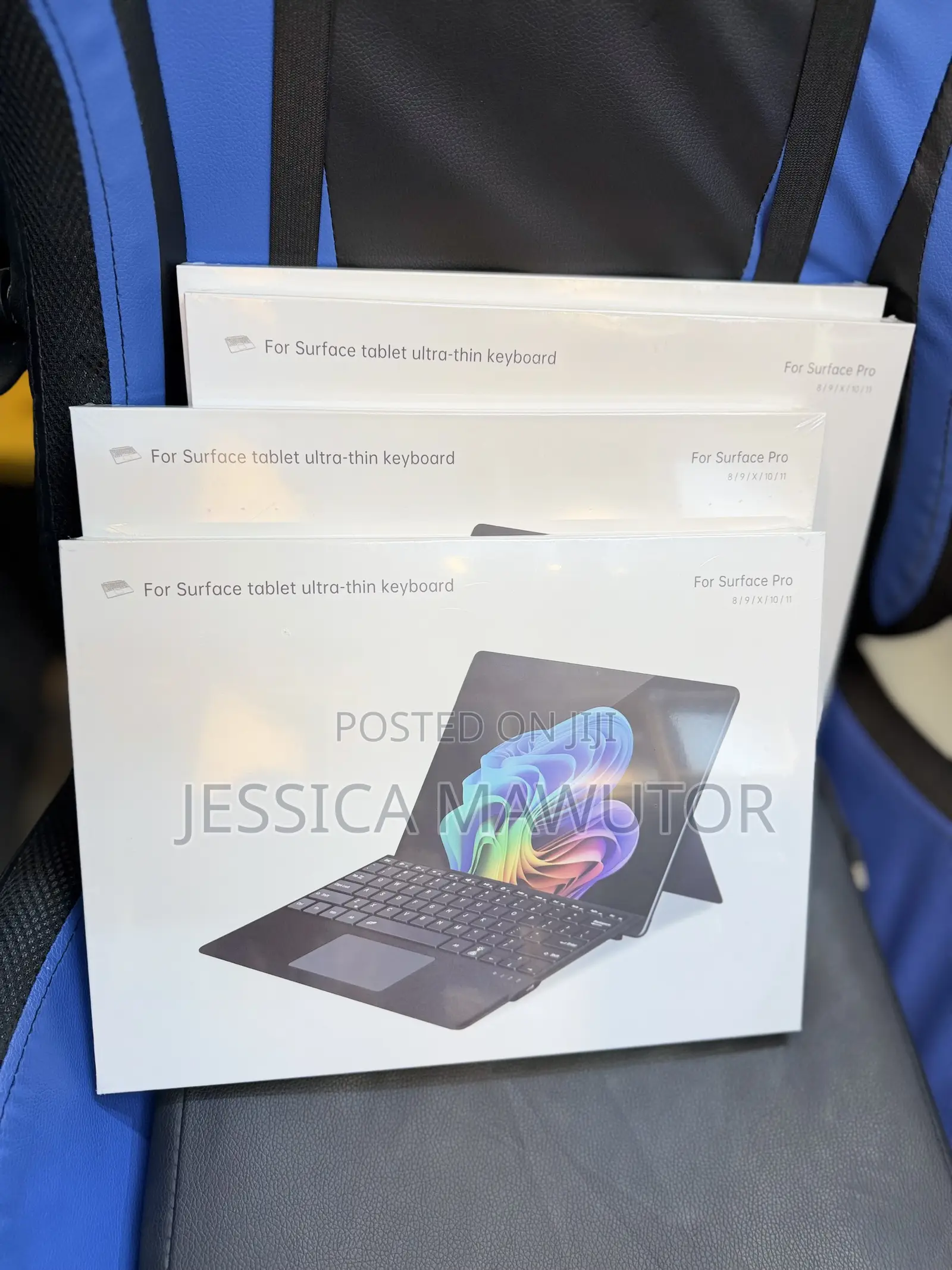 Surface Pro Keyboard for Microsoft Surface Pro 11/10/9/8/X 13" Via