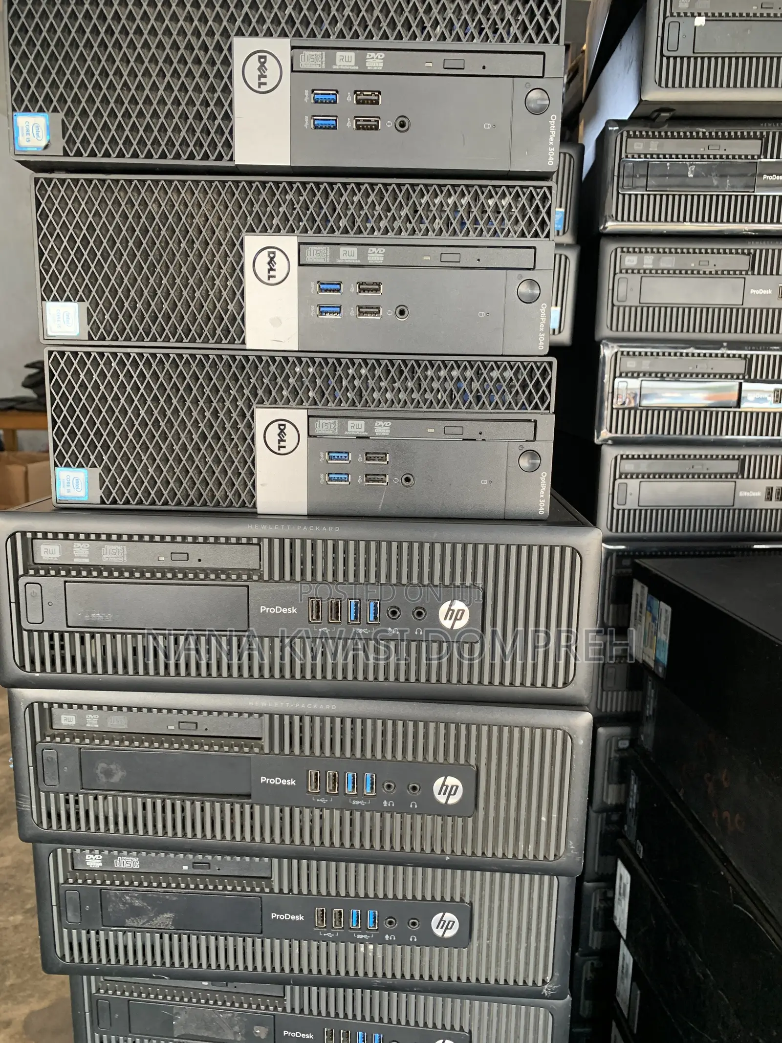 Desktop Computer HP ProDesk 400 G4 8GB Intel Core i5 HDD 500GB