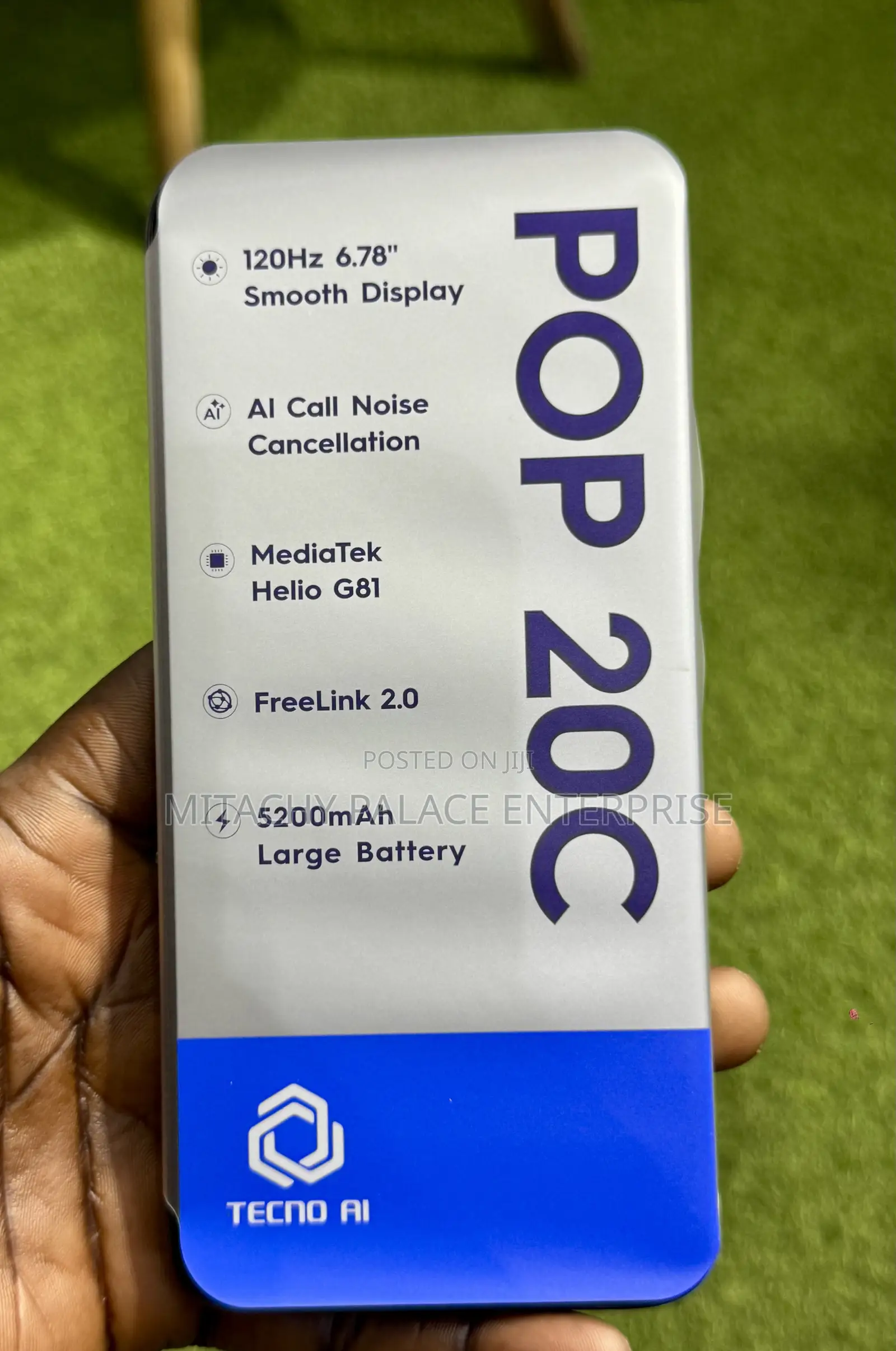New Tecno Pop 20C 64 GB Black