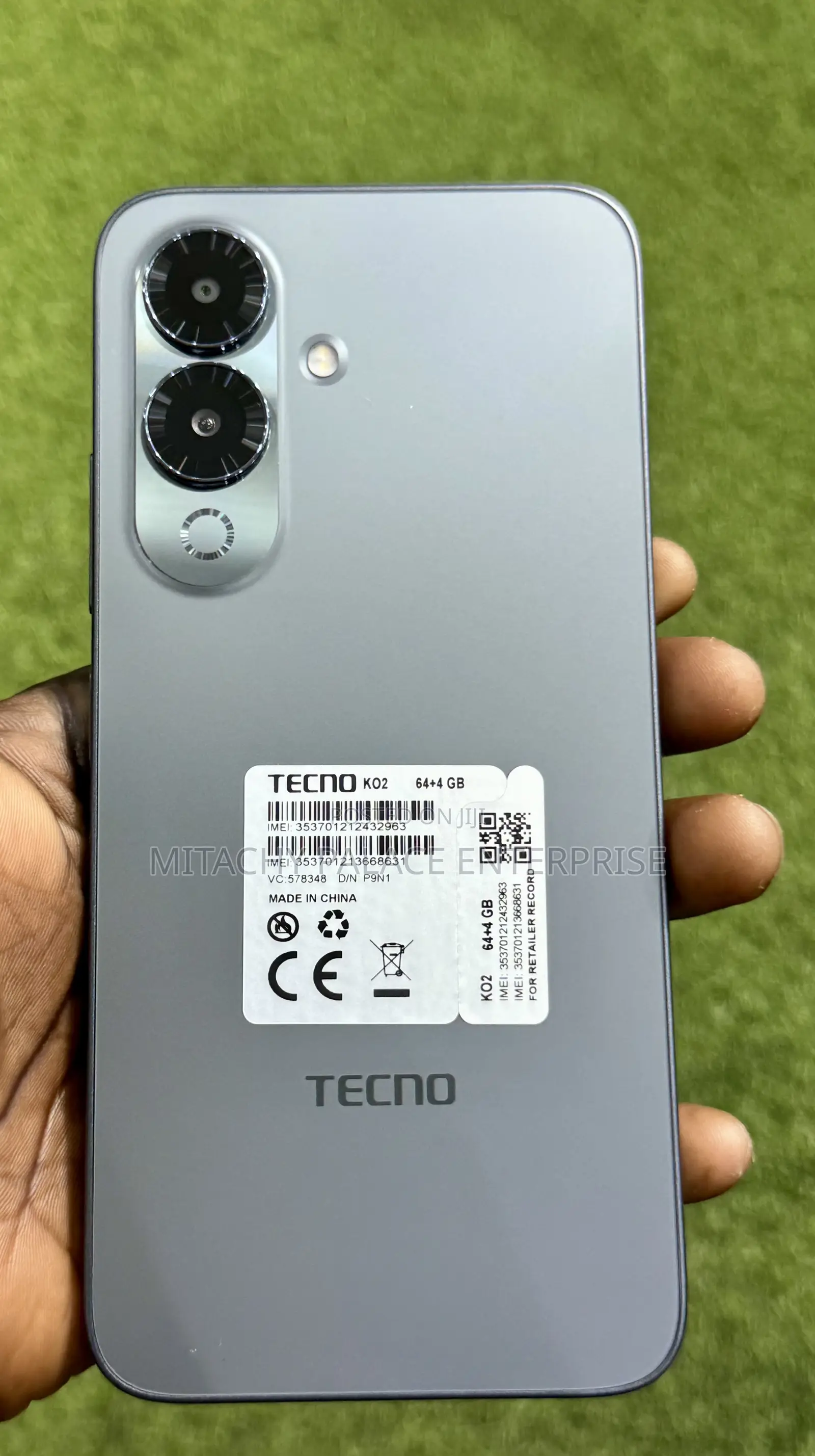 New Tecno Pop 20C 64 GB Black