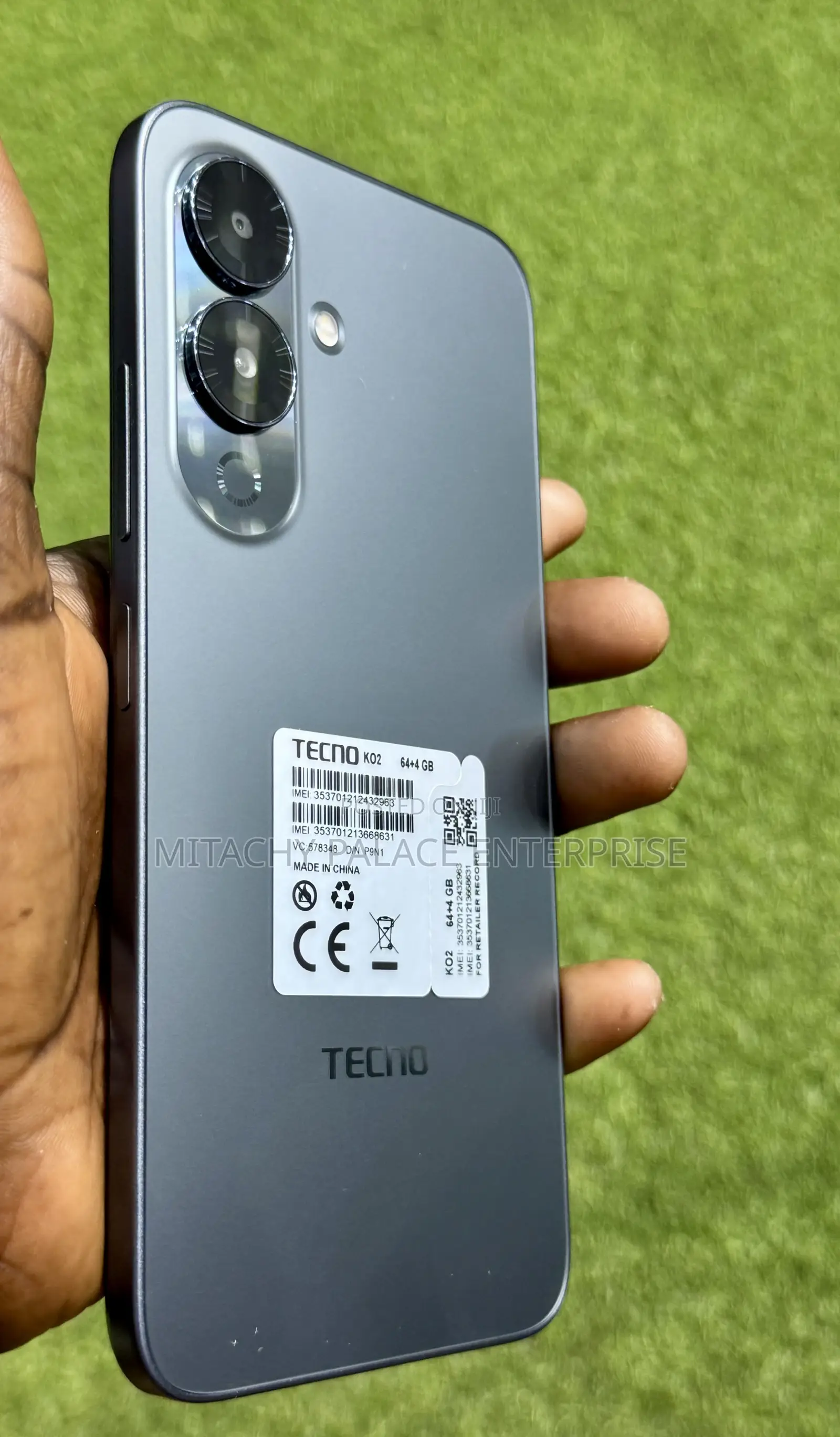 New Tecno Pop 20C 64 GB Black