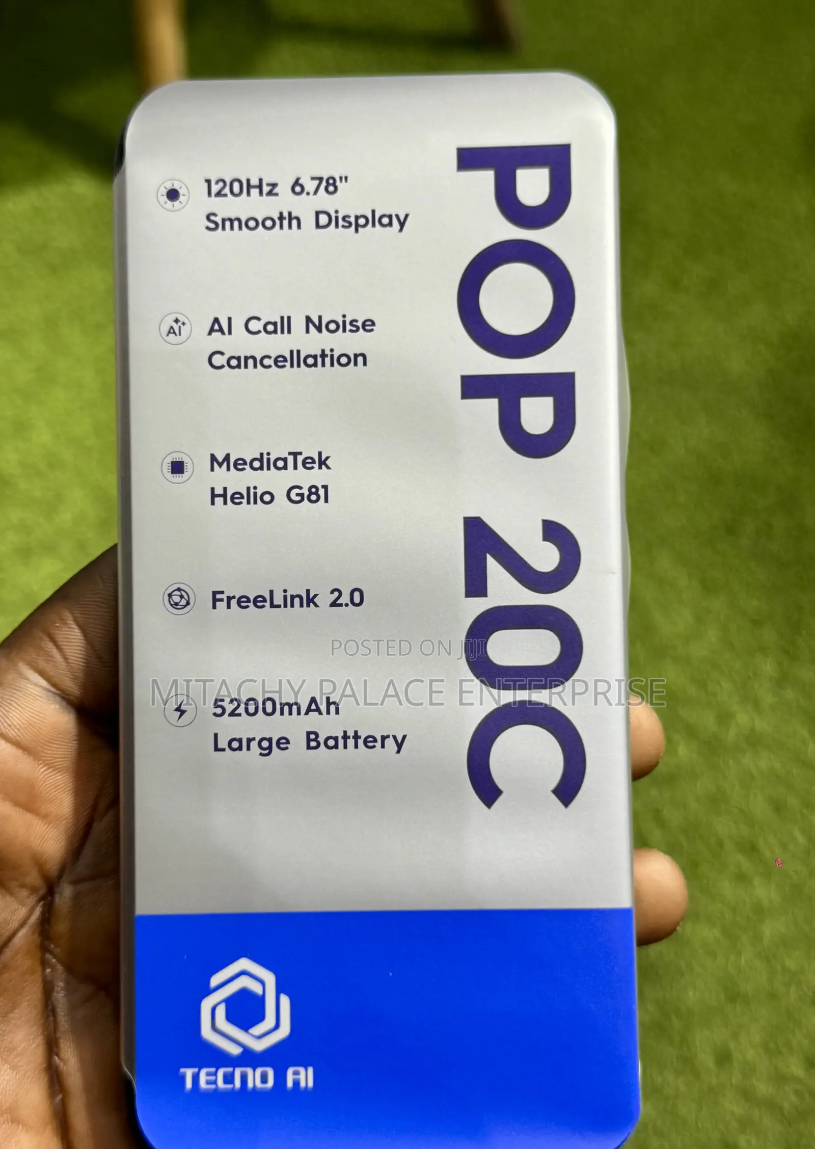New Tecno Pop 20C 64 GB Black