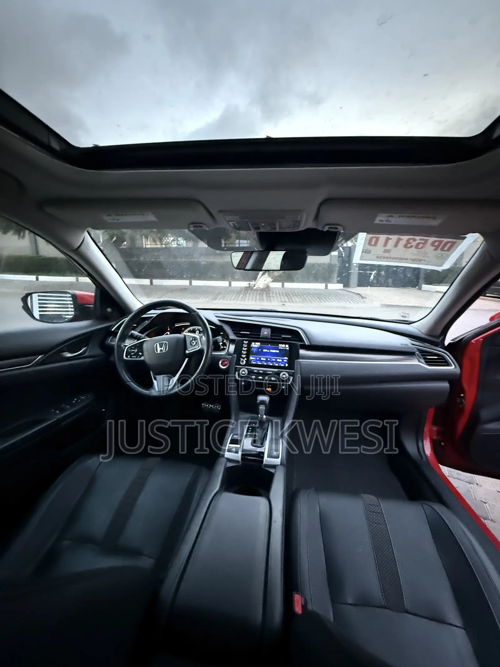 Honda Civic Touring Sedan 2020 Red