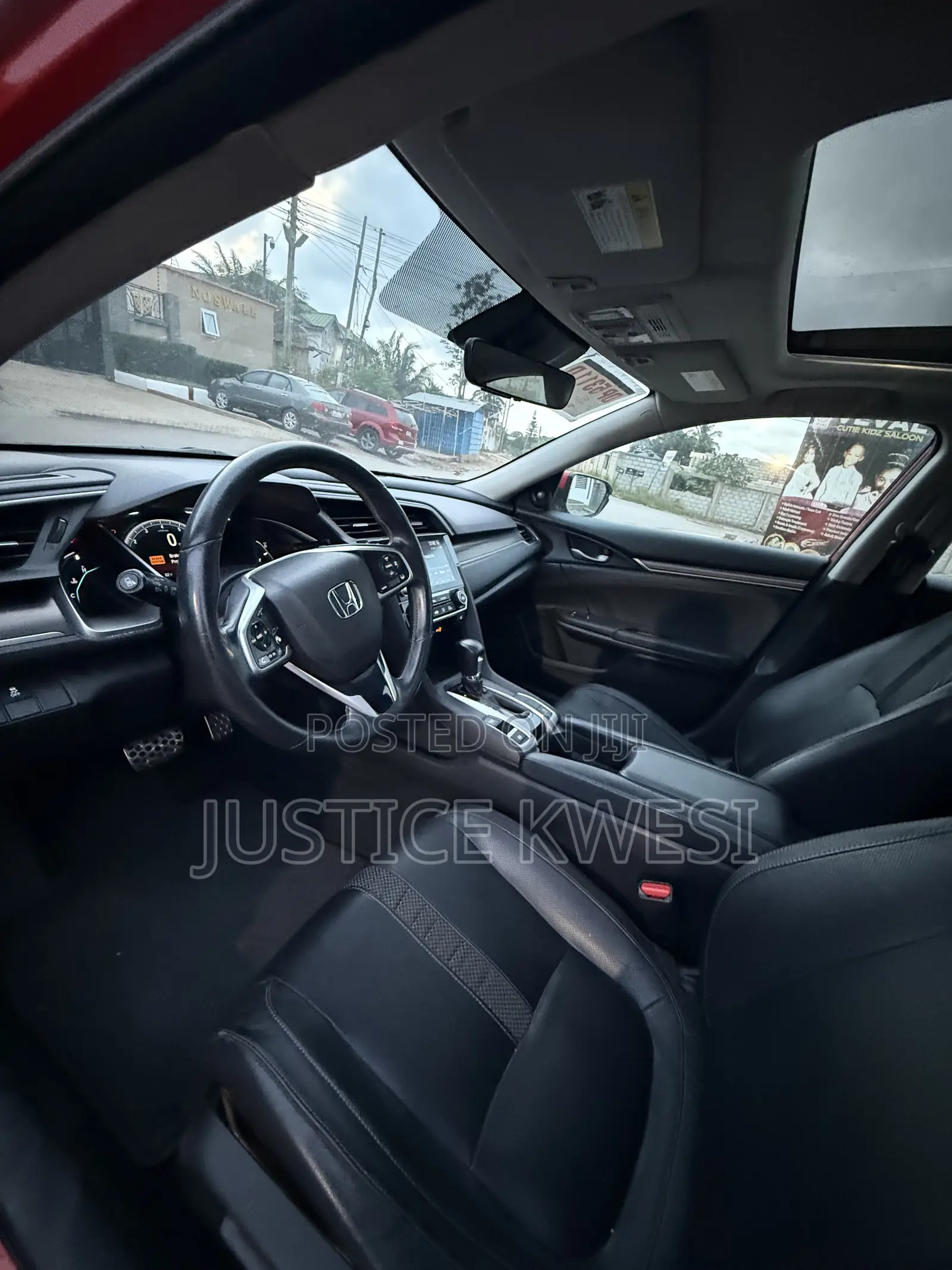 Honda Civic Touring Sedan 2020 Red