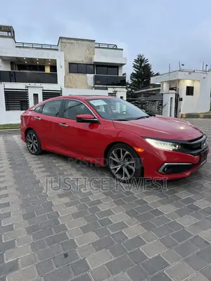 Honda Civic Touring Sedan 2020 Red