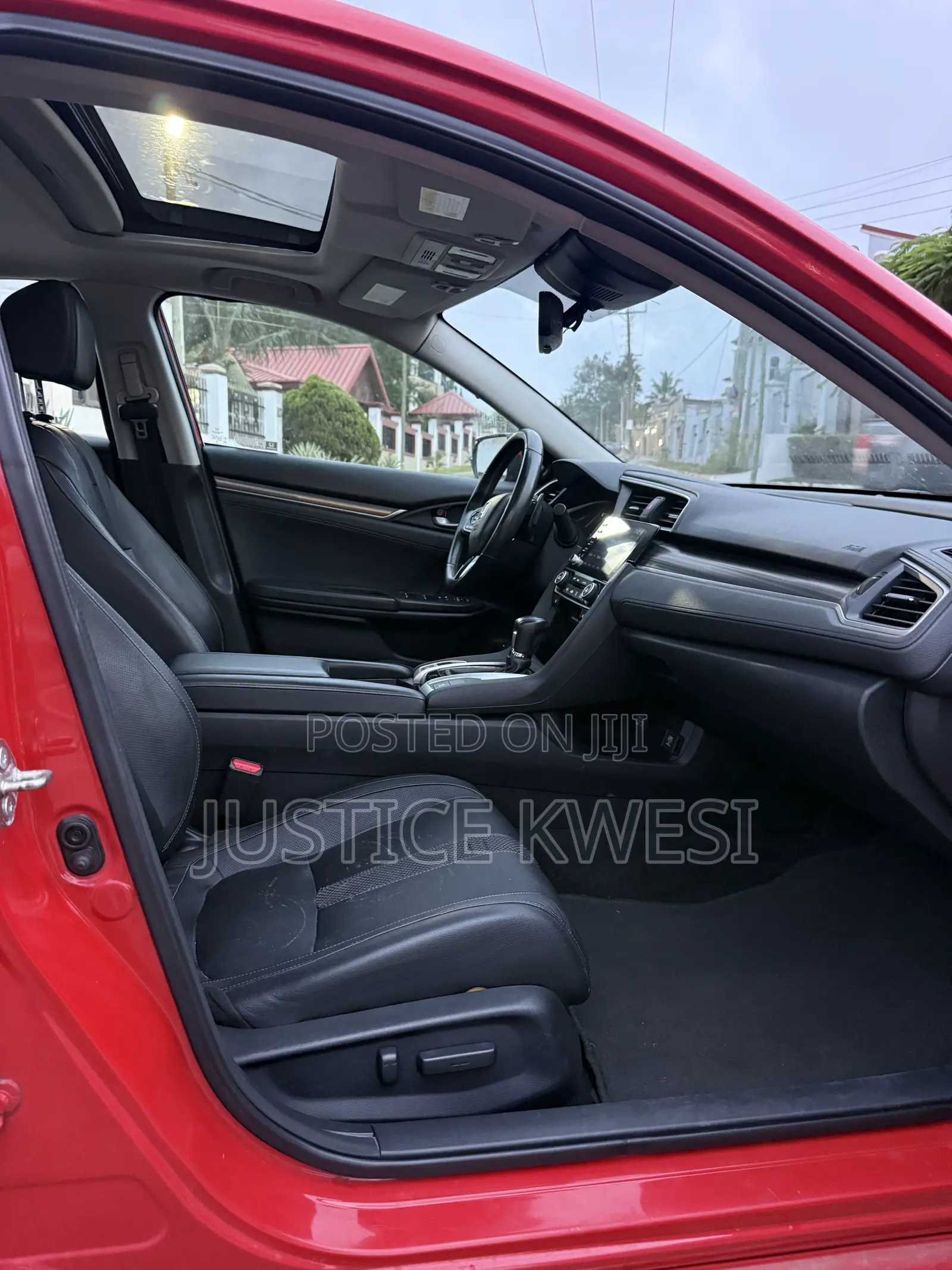 Honda Civic Touring Sedan 2020 Red