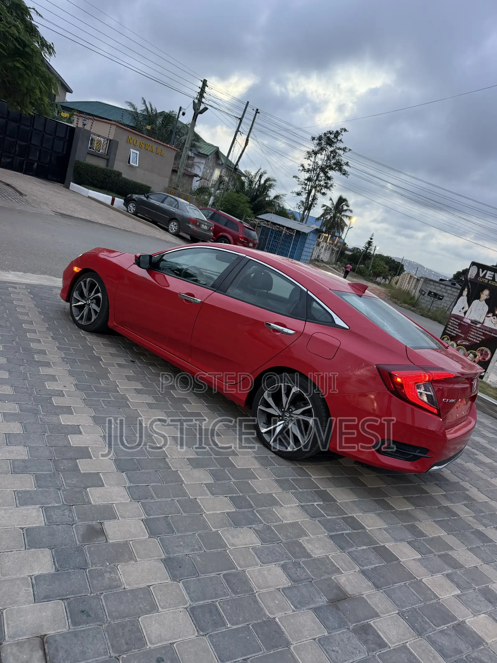Honda Civic Touring Sedan 2020 Red