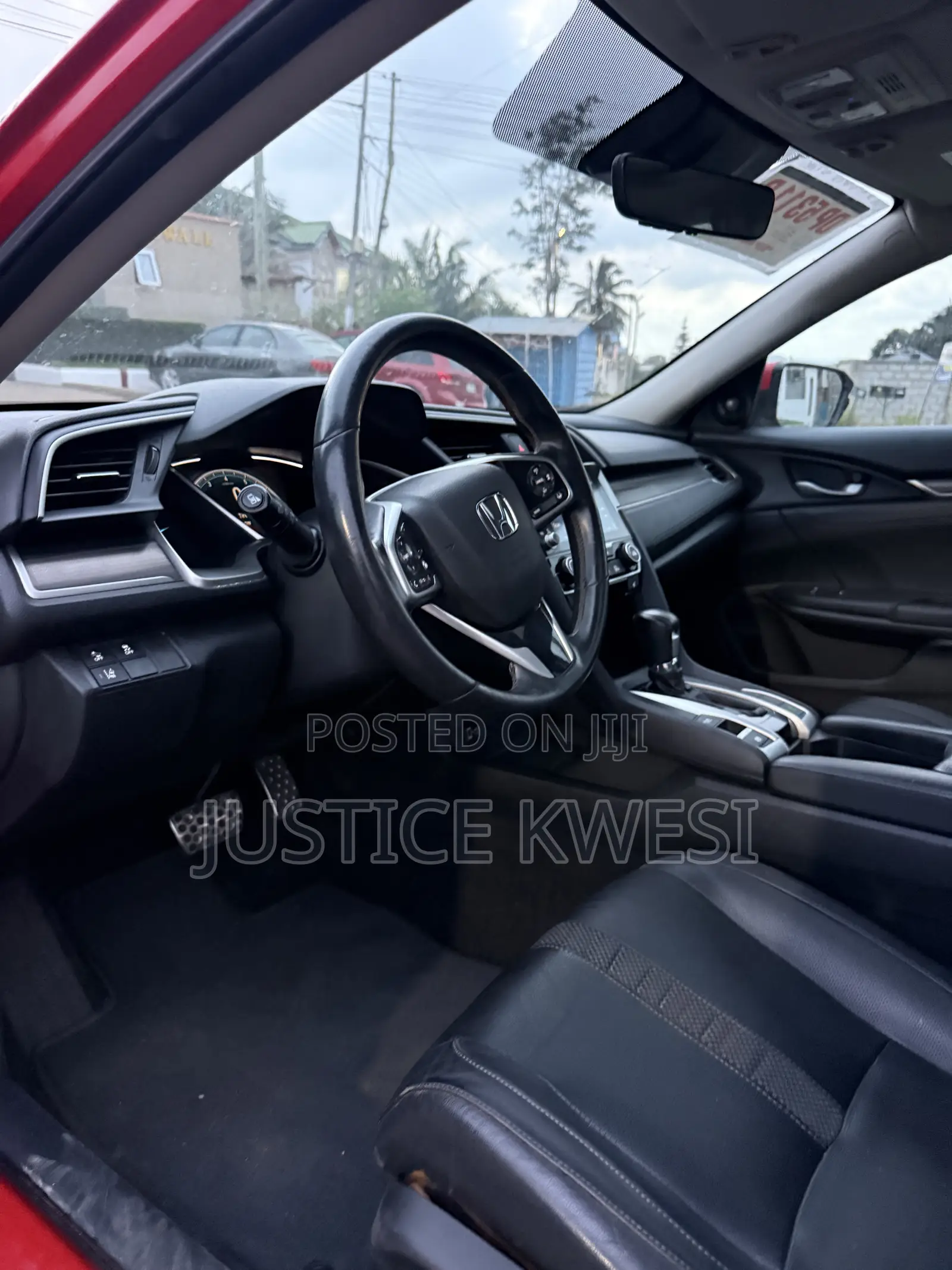 Honda Civic Touring Sedan 2020 Red