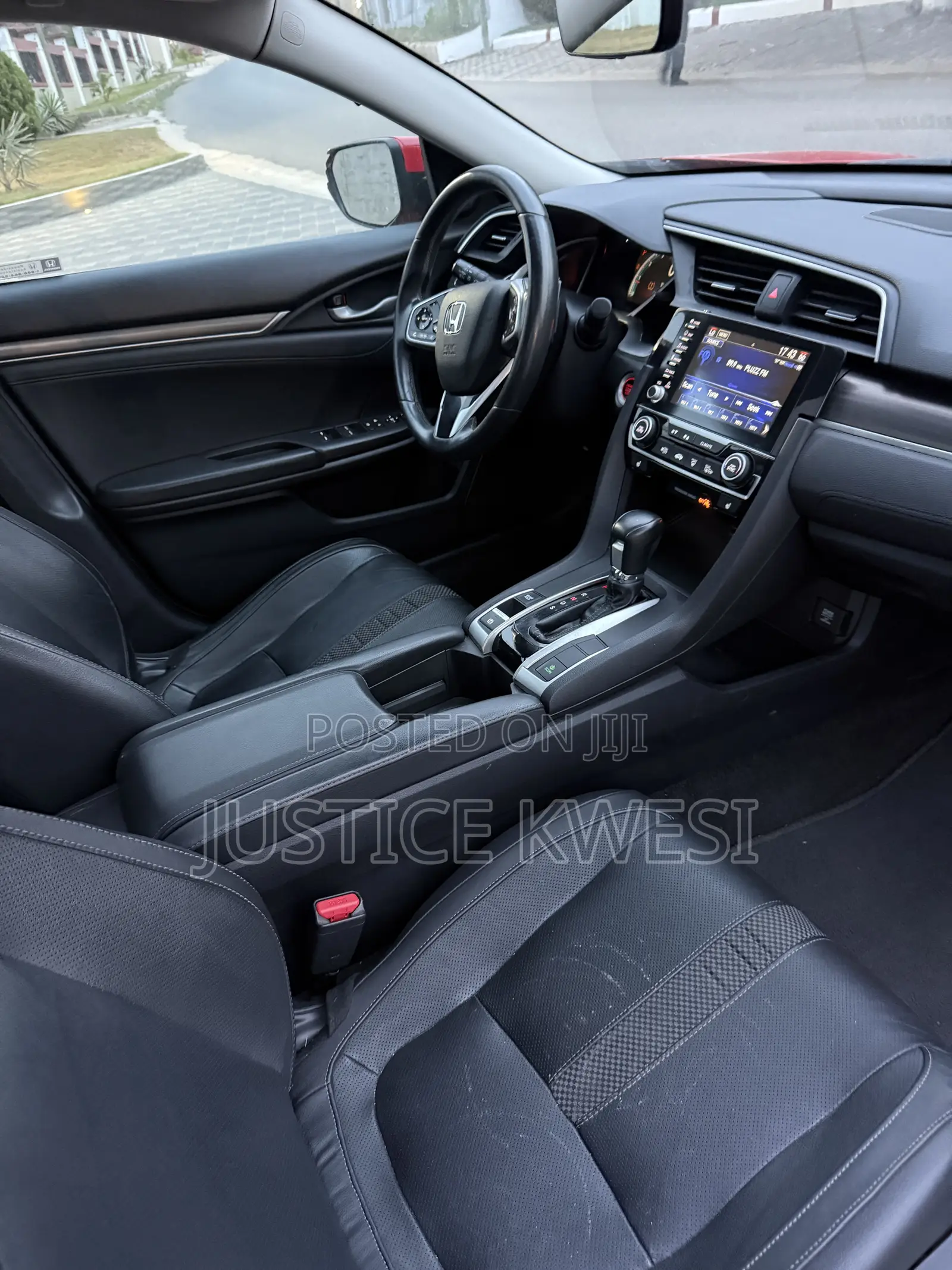 Honda Civic Touring Sedan 2020 Red