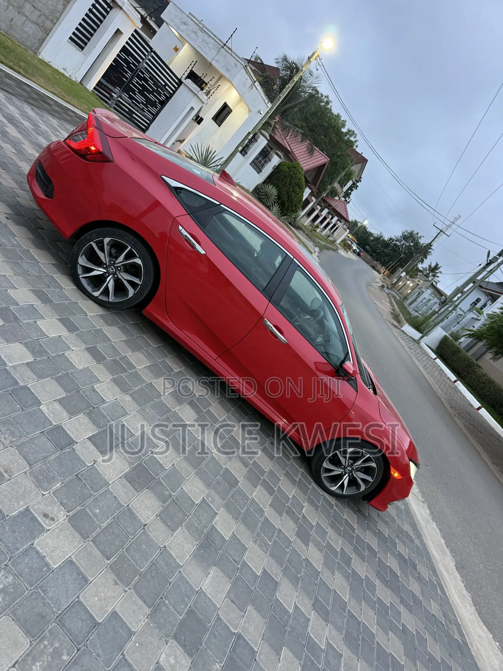 Honda Civic Touring Sedan 2020 Red