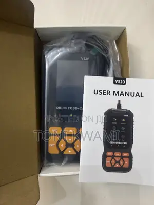 V520 OBD2 Car Fault Code Reader and Clearer, Plug and Play