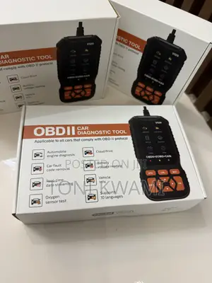 V520 OBD2 Car Fault Code Reader and Clearer, Plug and Play