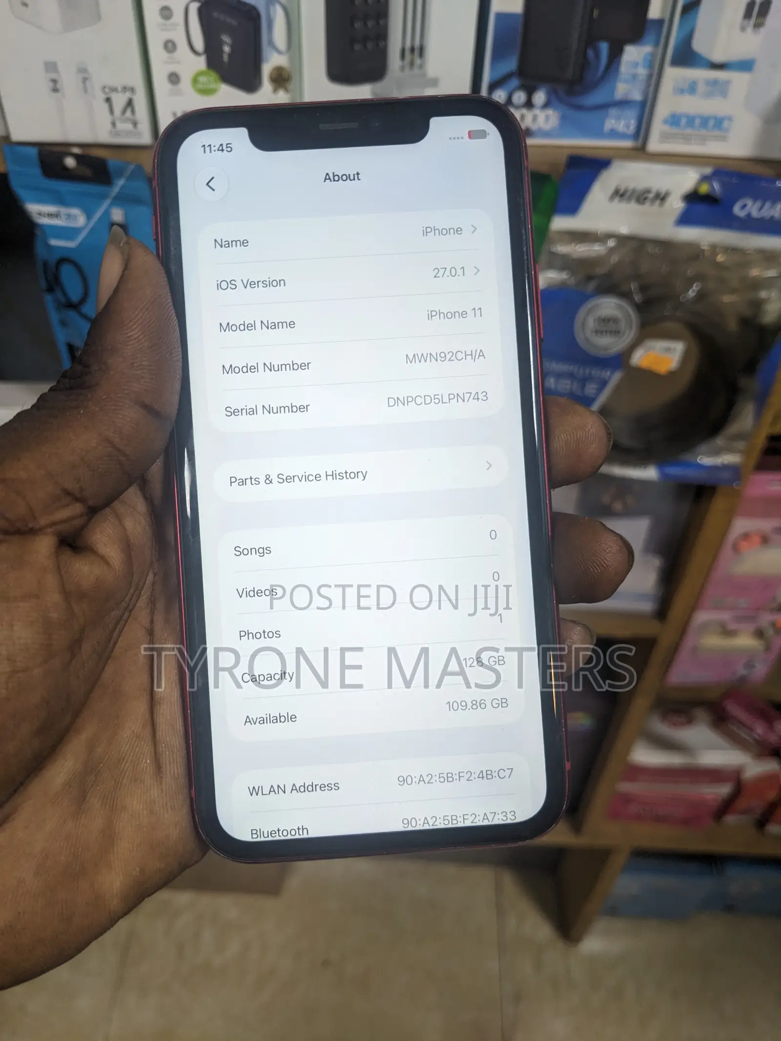 Apple iPhone 11 128 GB Red