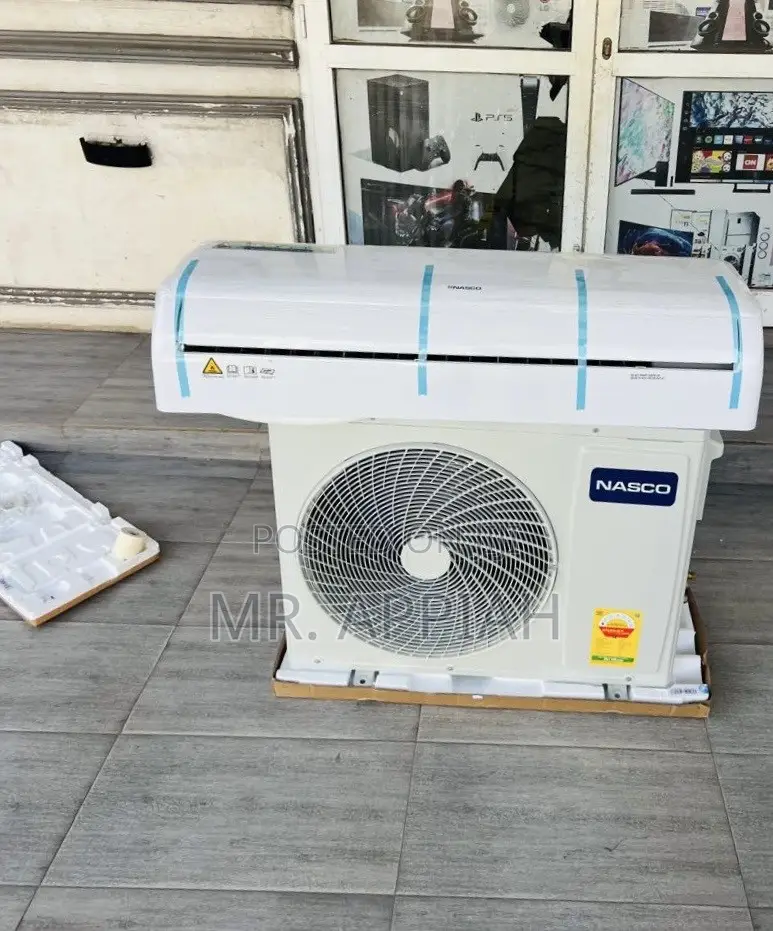 Inverter Split Air Conditioner Nasco 2.5hp(White)Remote Control