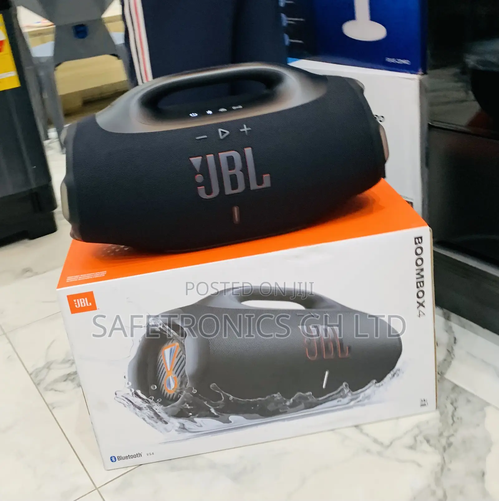 JBL Black (Sound-Prestige) Boombox 4 Speaker