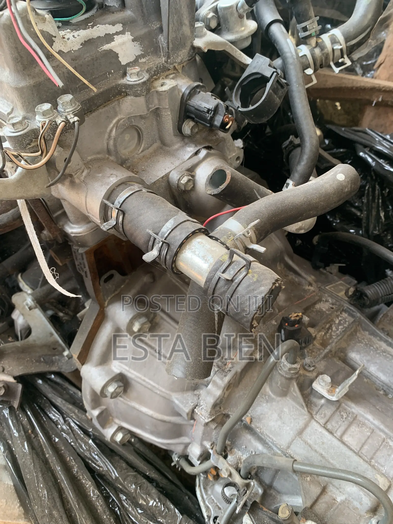 Toyota Vitz Engine With Gearbox Complete