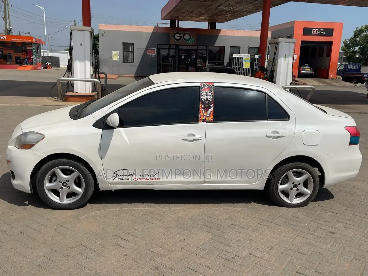 Toyota Yaris 2008 White