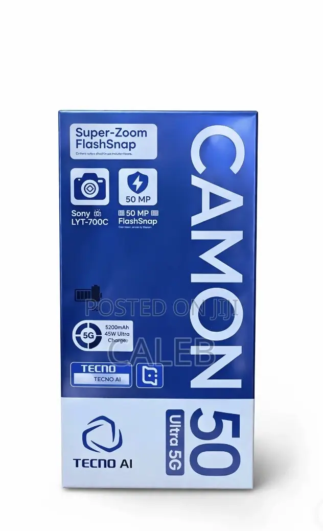 New Tecno Camon 50 Ultra 512 GB Gray