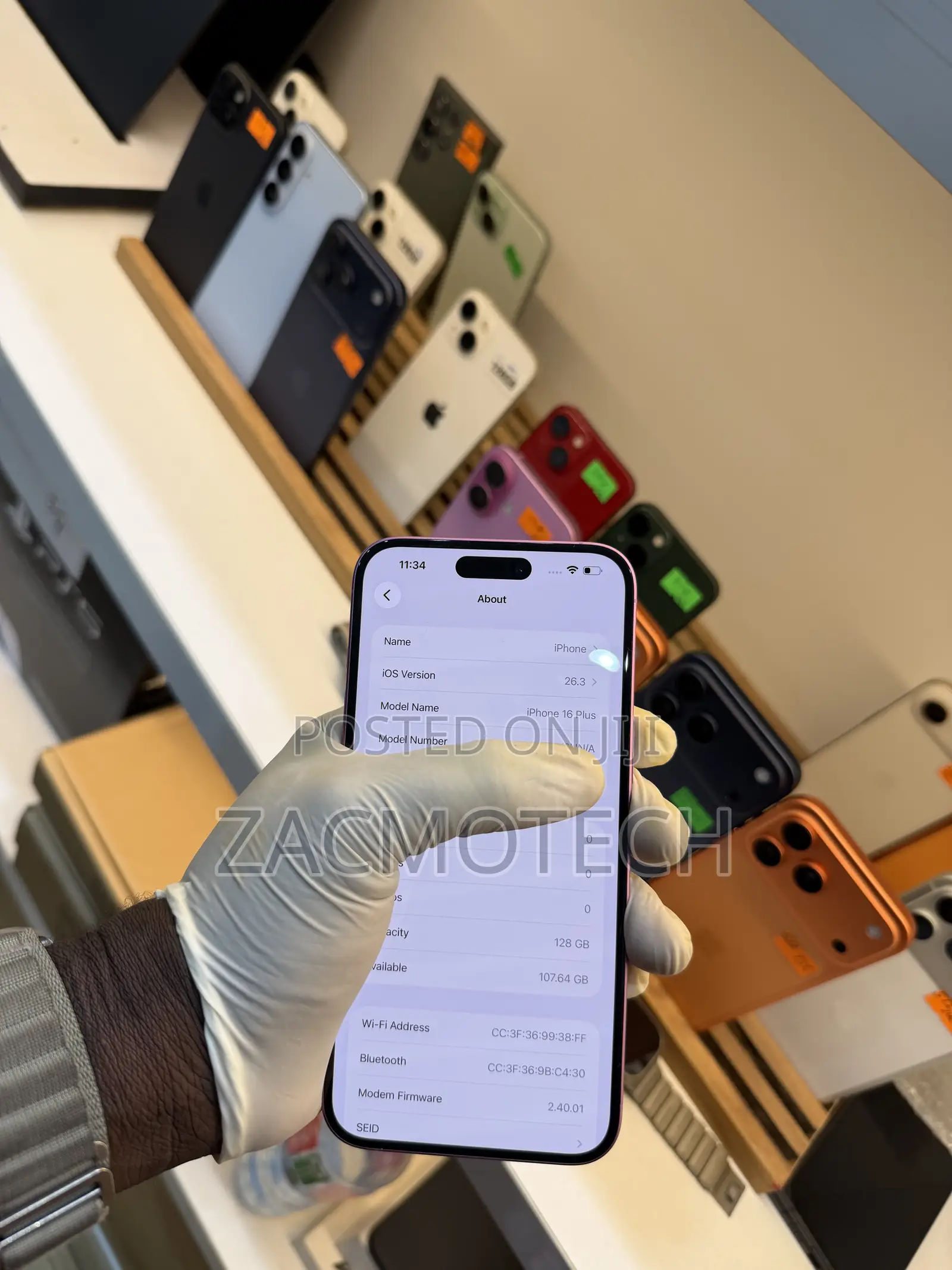 Apple iPhone 16 Plus 128 GB Pink
