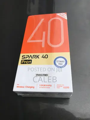 New Tecno Spark 40 Pro+ 256 GB Black