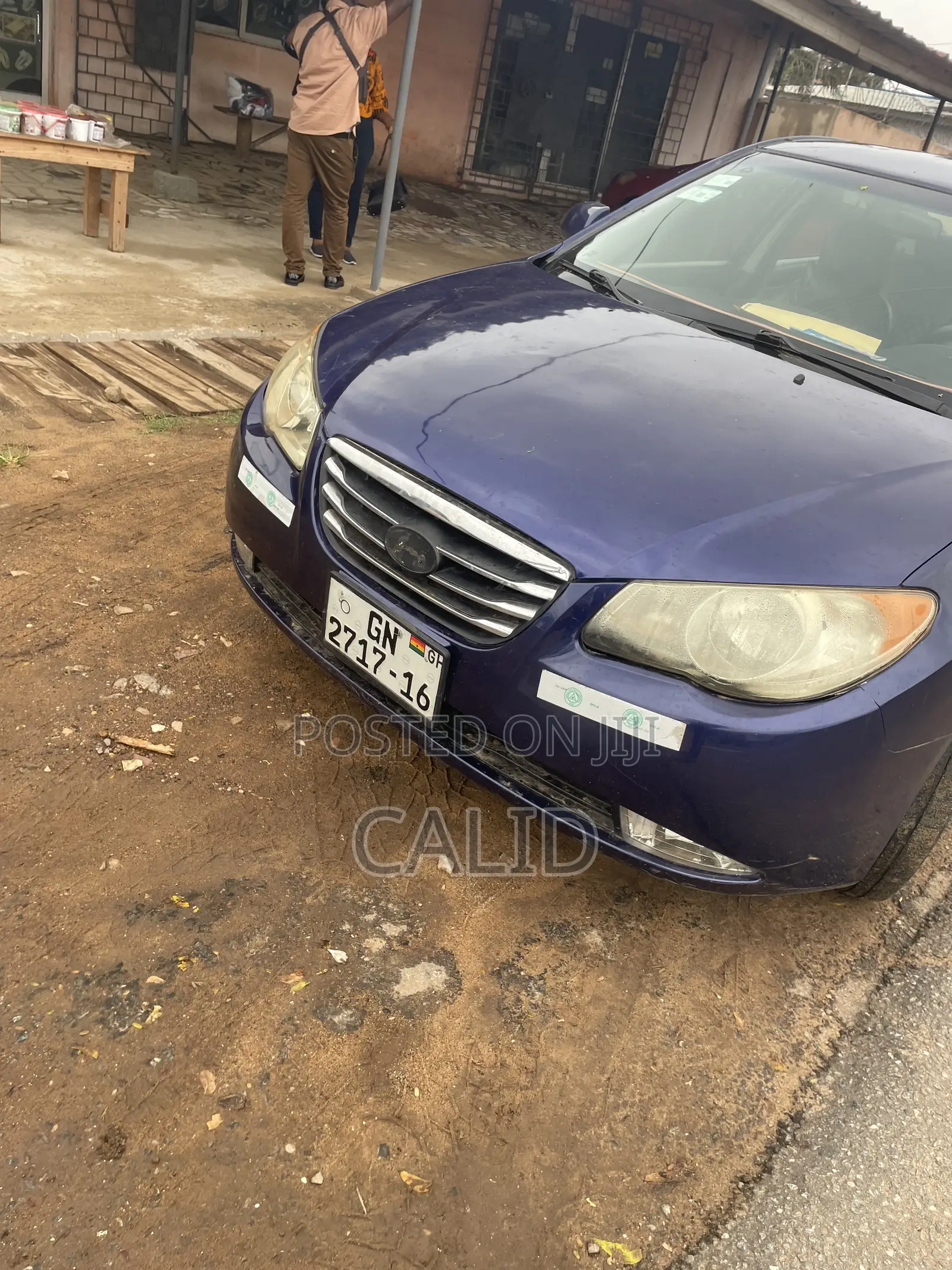 Hyundai Elantra 2008 Blue