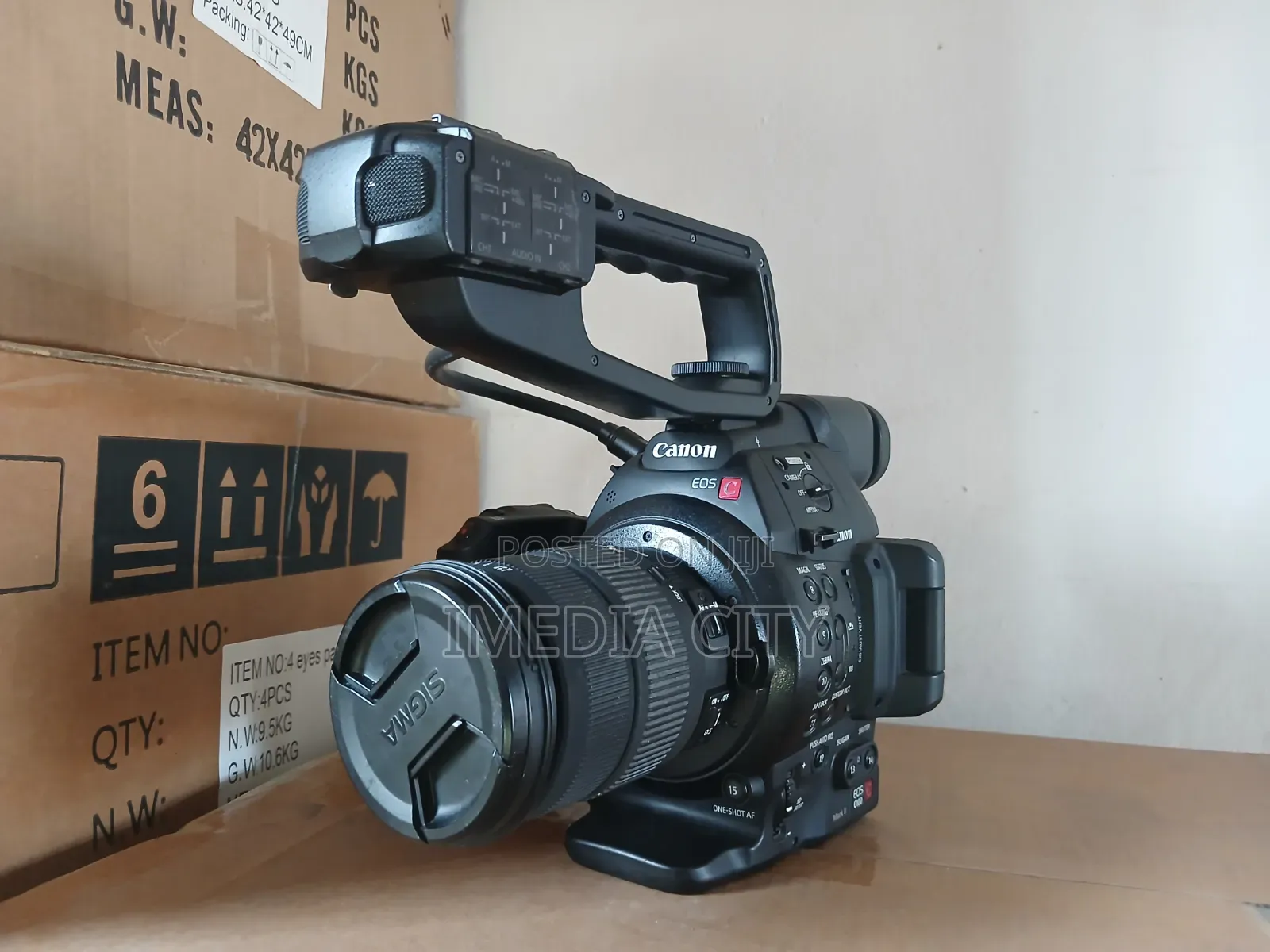 Canon C100 With Lens