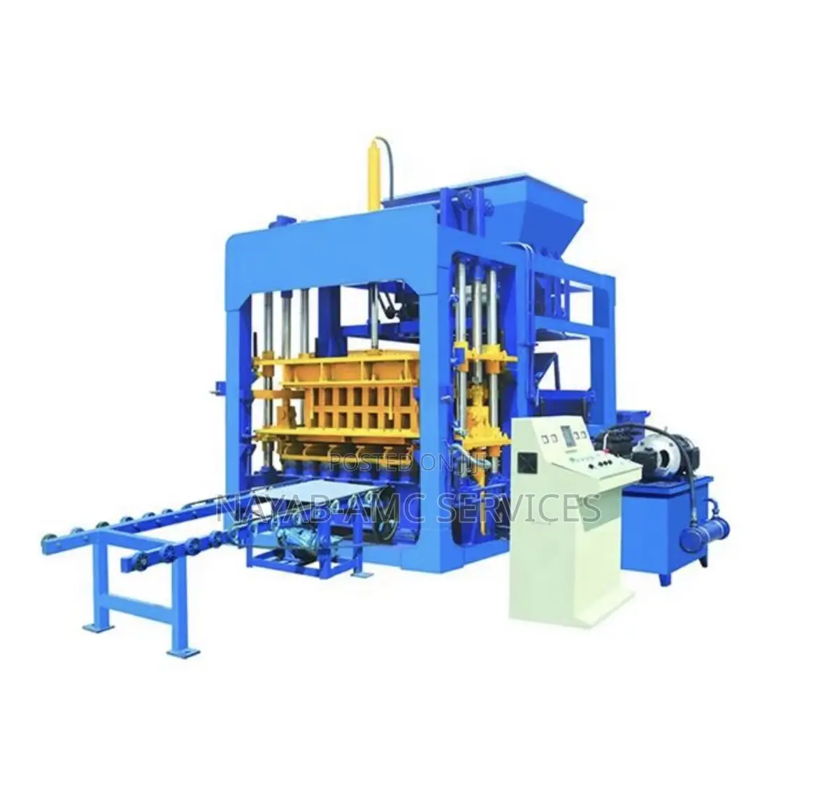 Fully Hydraulic and Automatic Industrial Block Making Machine