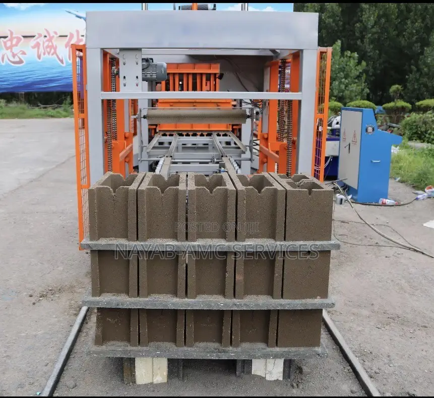 Fully Hydraulic and Automatic Industrial Block Making Machine