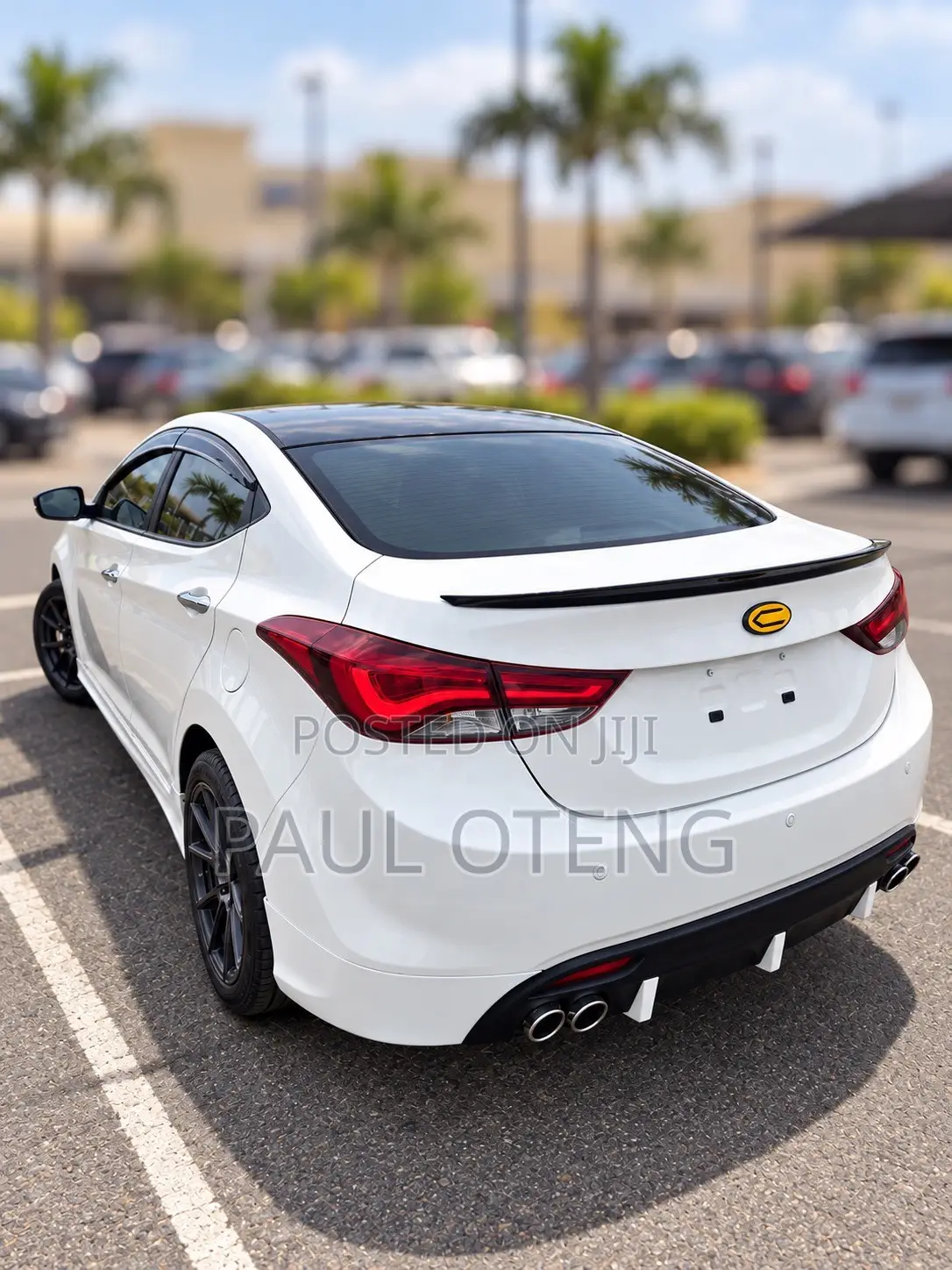 Hyundai Elantra Sport Sedan FWD (2.0L 4cyl 6A) 2016 White