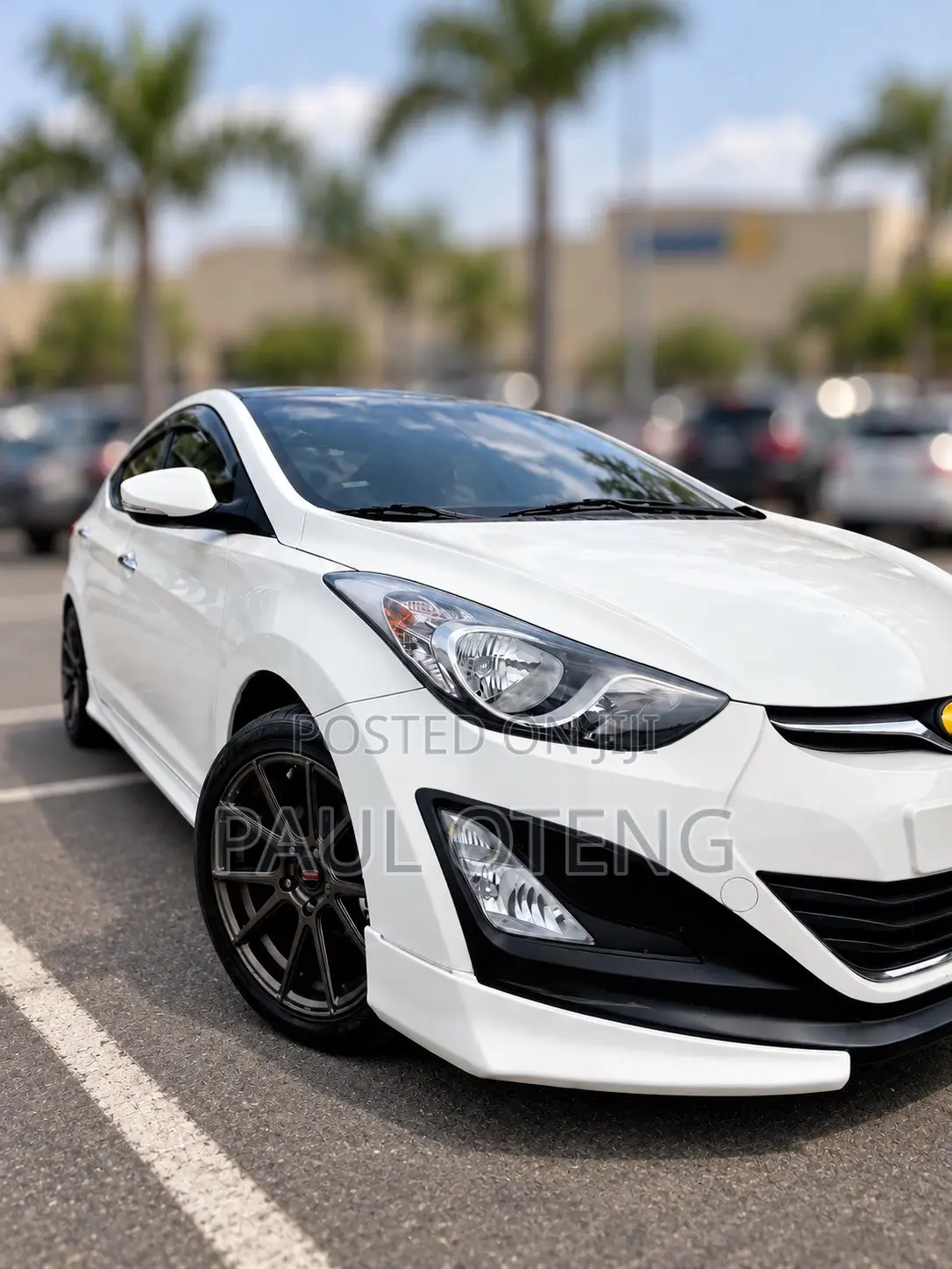 Hyundai Elantra Sport Sedan FWD (2.0L 4cyl 6A) 2016 White