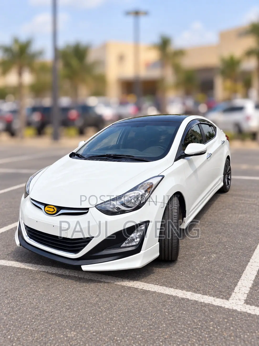 Hyundai Elantra Sport Sedan FWD (2.0L 4cyl 6A) 2016 White