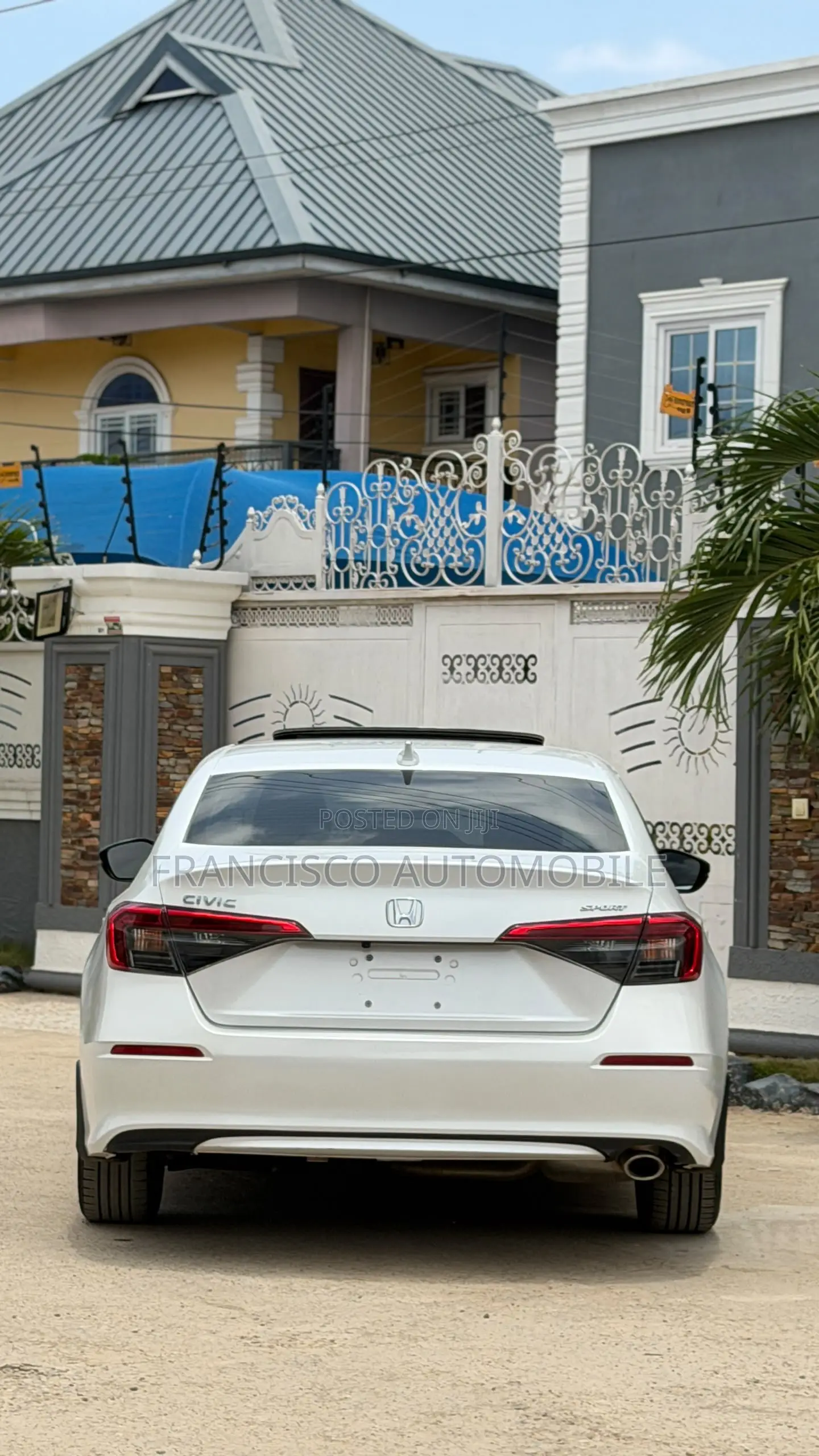 Honda Civic Sport CVT 2023 White