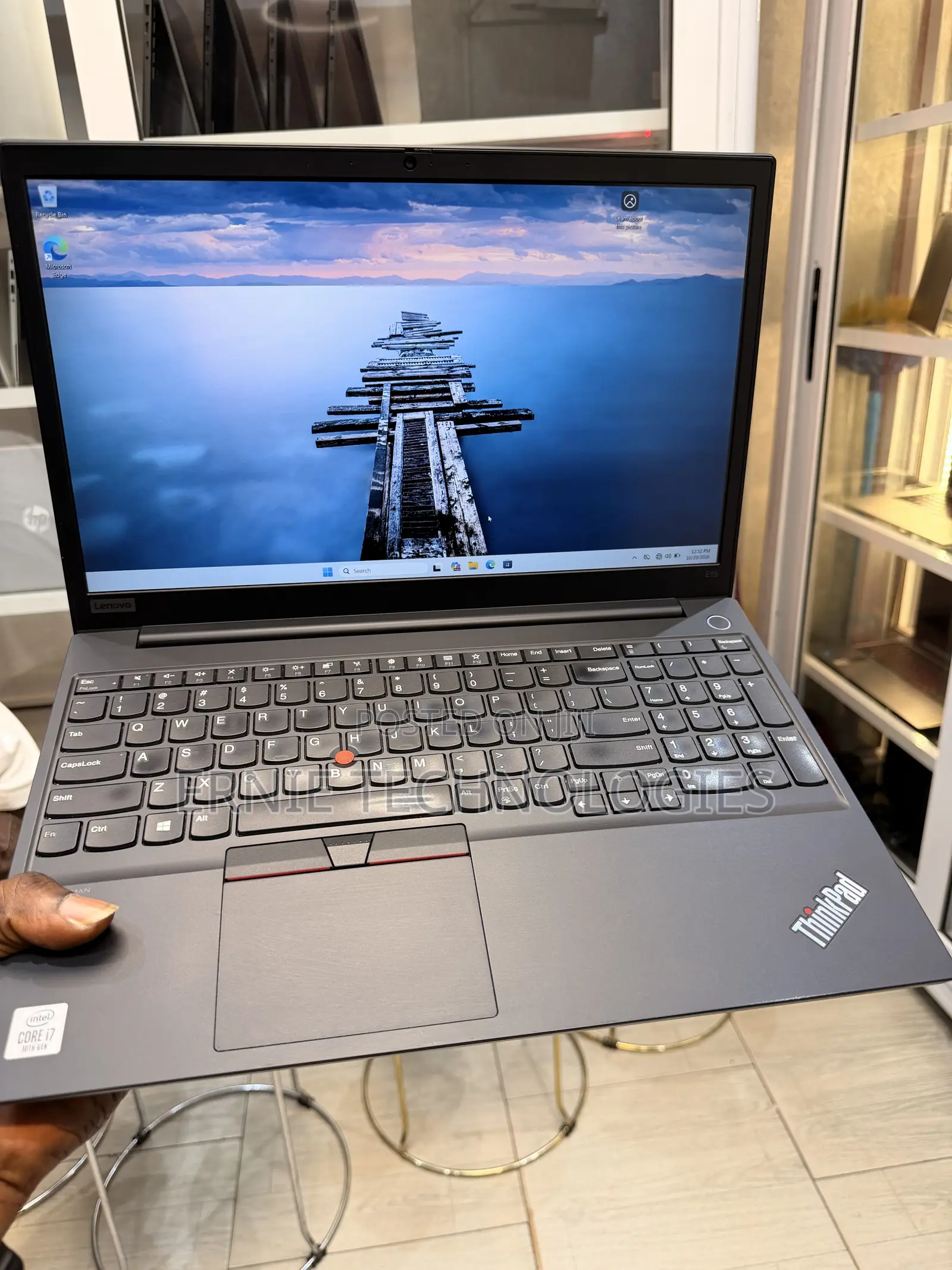 Laptop Lenovo ThinkPad E15 8GB Intel Core i7 SSD 256GB