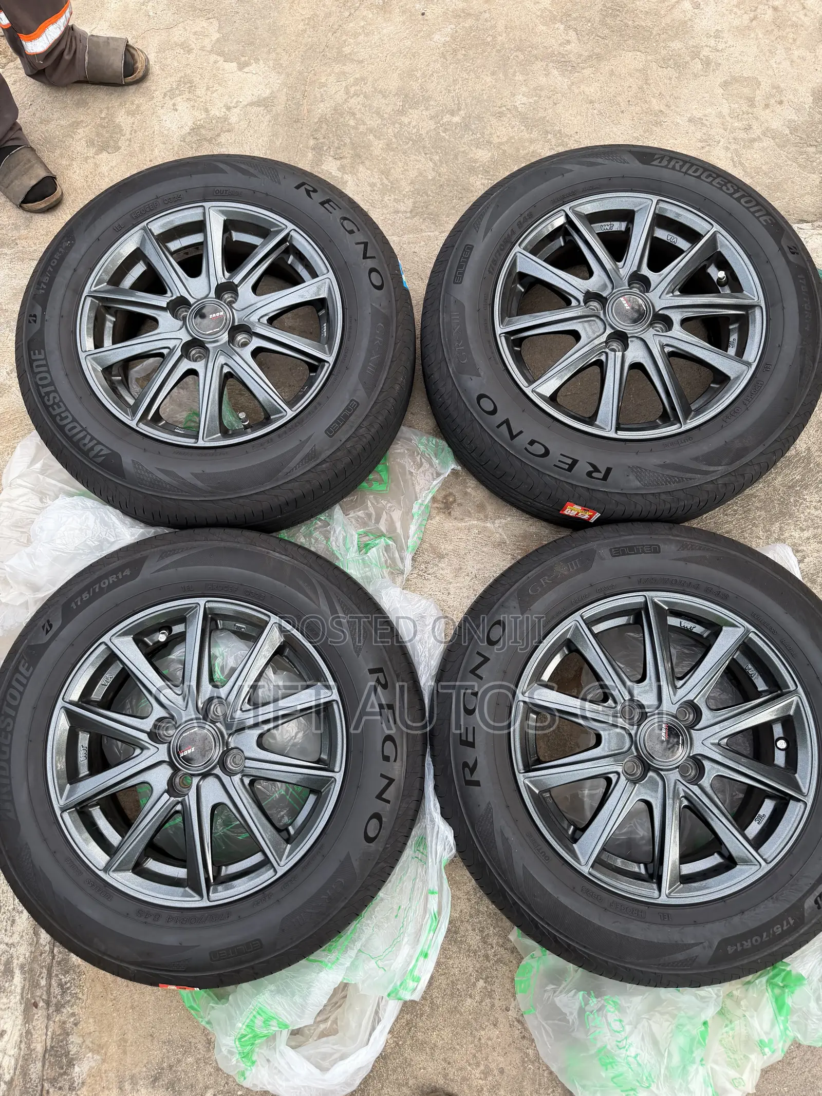 Brand New Rims and Tire for Vitz