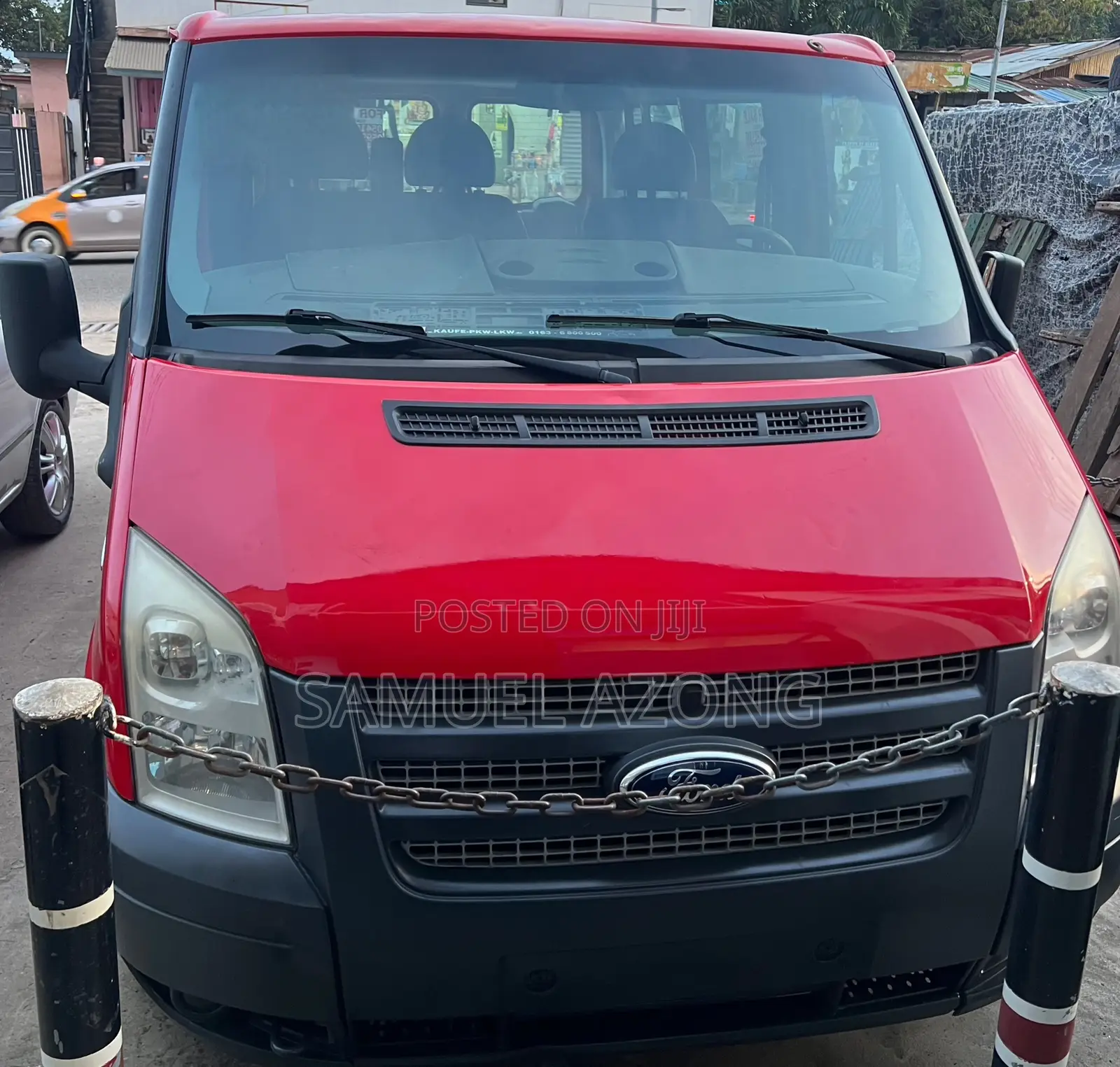 Ford Transit 2013 Red