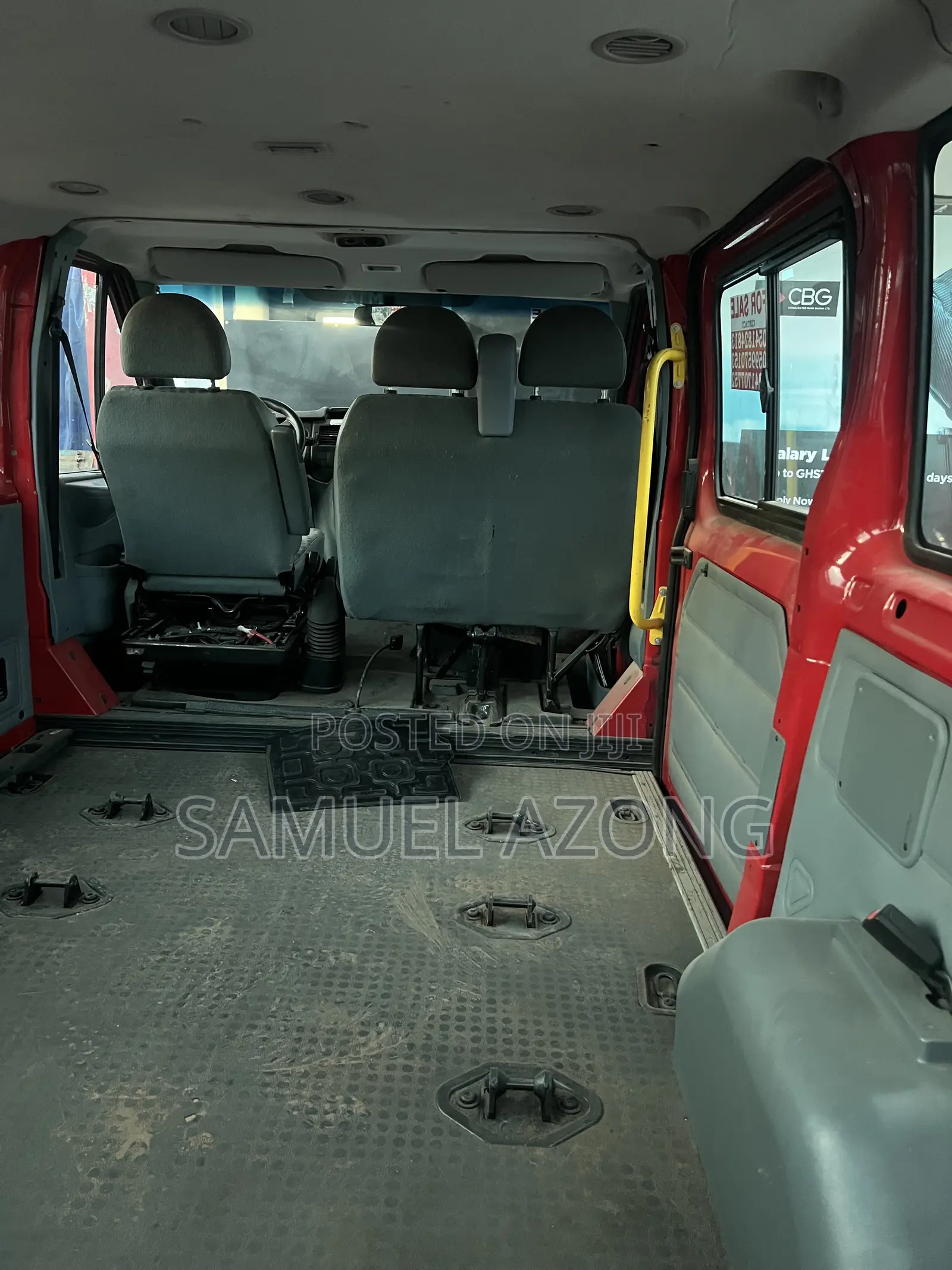 Ford Transit 2013 Red