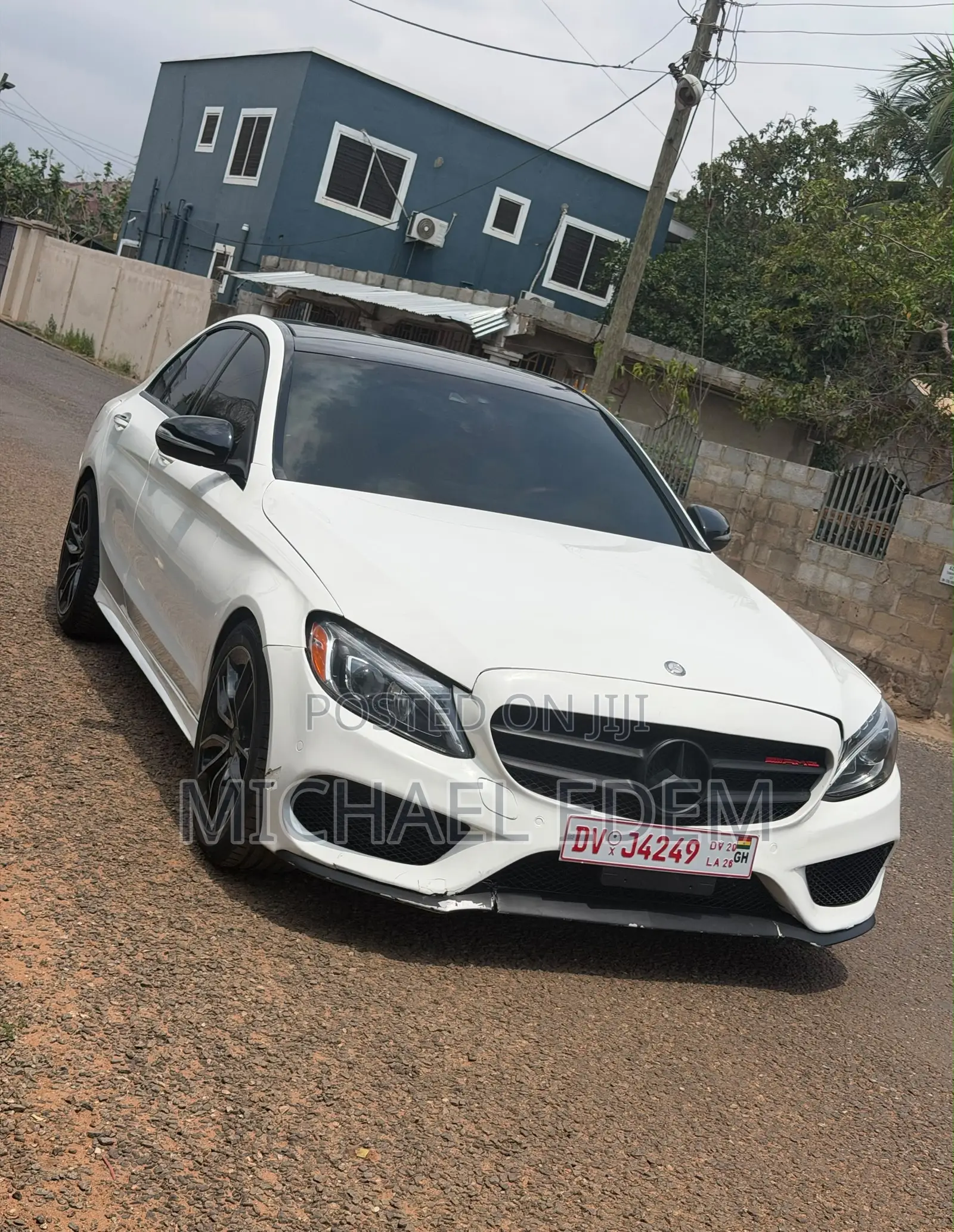 Mercedes-Benz C300 Sport Sedan RWD (2.0L 4cyl 7A) 2016 White