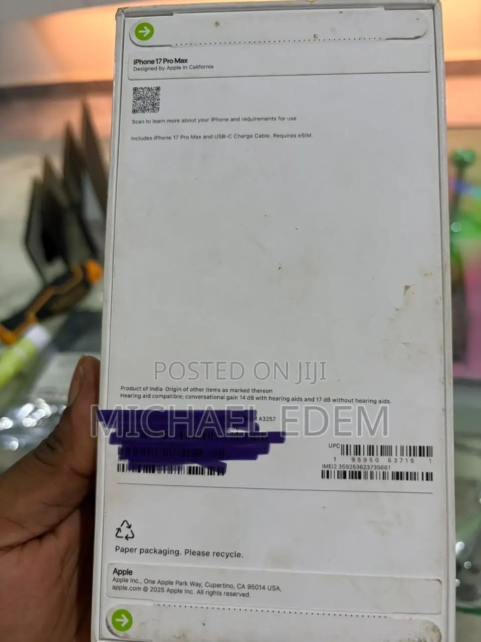 New Apple iPhone 17 Pro Max 256 GB Gray