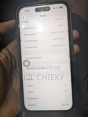 Apple iPhone 14 Pro 256 GB Gray