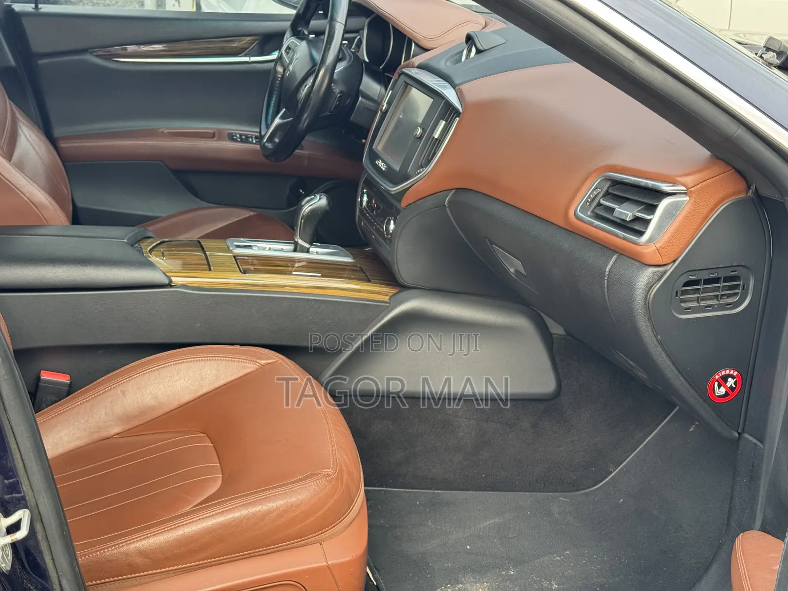 Maserati Ghibli 4dr Sedan (3.0L 6cyl Turbo 8A) 2014 Black